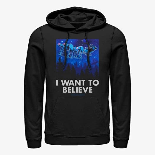 Mikina Merch Star Wars: Classic - Believer Unisex Hoodie Black