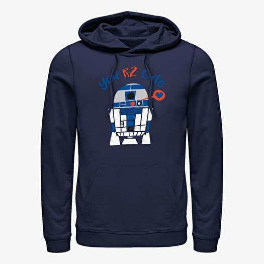 Sweatshirt Merch Star Wars: Classic - Are Too Cute Unisex Hoodie Navy Blue