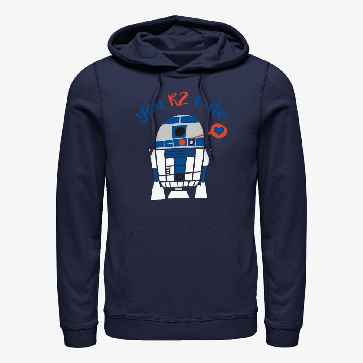 Dukserice Merch Star Wars: Classic - Are Too Cute Unisex Hoodie Navy Blue