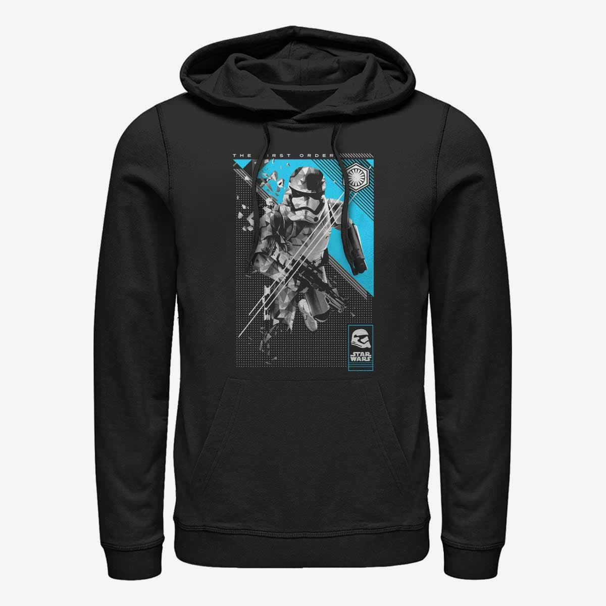 Суитчъри Merch Star Wars: Episode 7 - Poly Trooper Unisex Hoodie Black