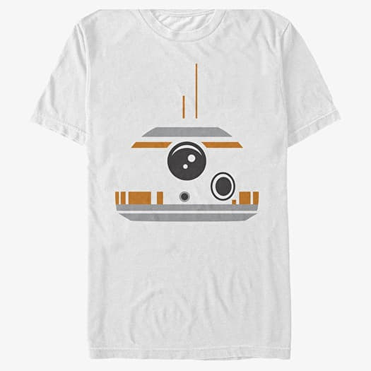 T-shirt Merch Star Wars: Episode 7 - BB Minimal Face Unisex T-Shirt White