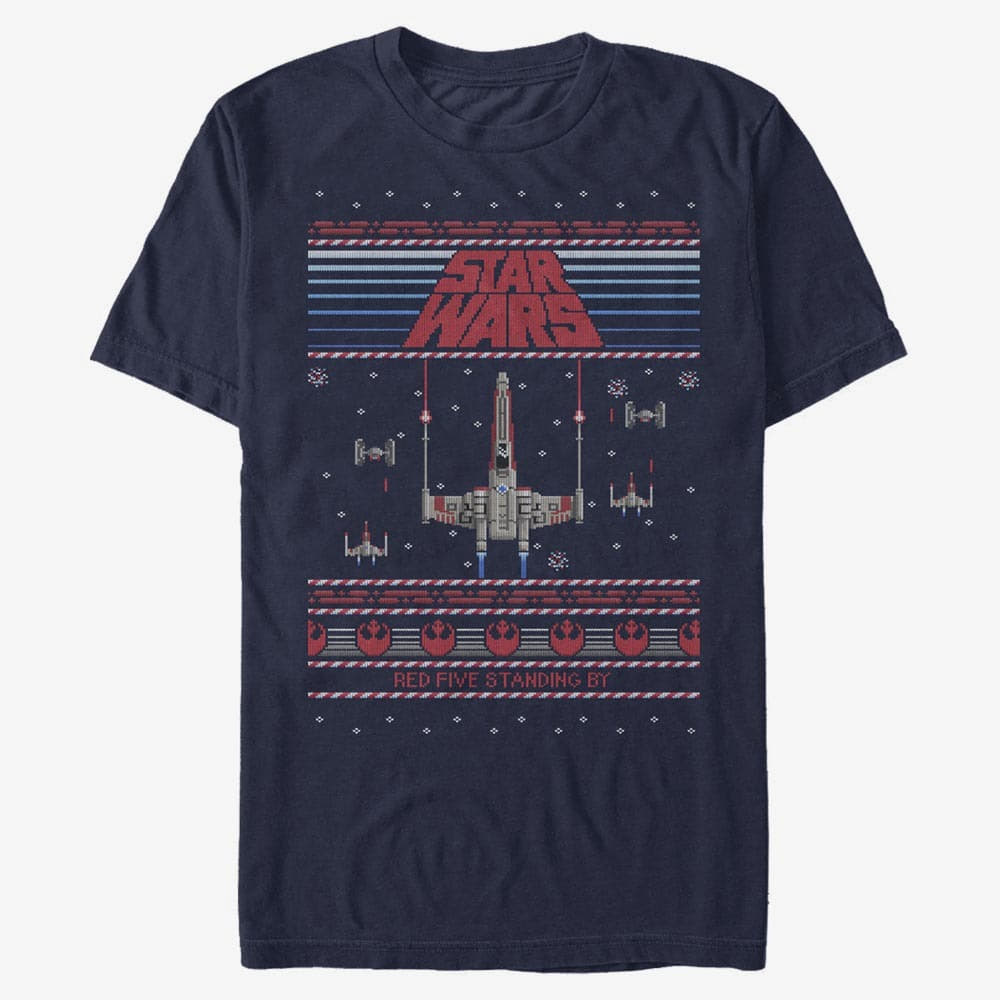 T-shirts Merch Star Wars: Classic - Red Five Standing Too Unisex T-Shirt Navy Blue