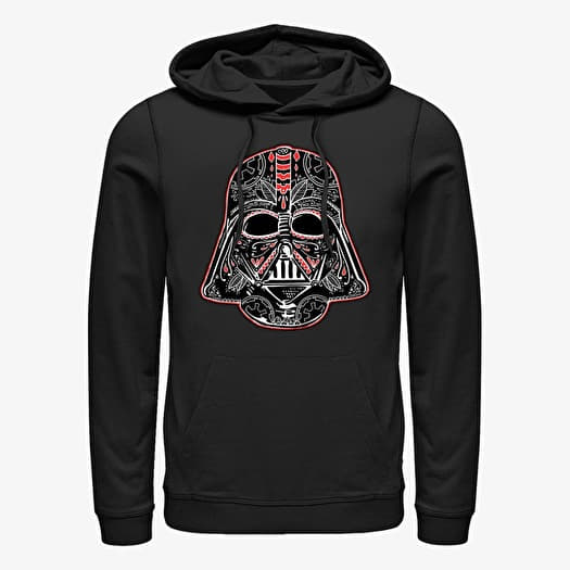 Sweatshirt Merch Star Wars: Classic - Sugar Skull Vader Unisex Hoodie Black