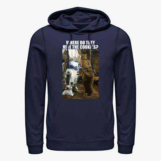 Sweatshirt Merch Star Wars: Classic - Hidden Cookies Unisex Hoodie Navy Blue
