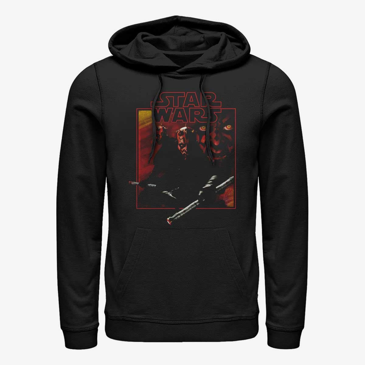 Felpe Merch Star Wars - Vintage Maul Unisex Hoodie Black