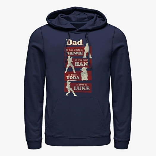 Merch Star Wars: Classic - DAD IS Unisex Hoodie Navy Blue