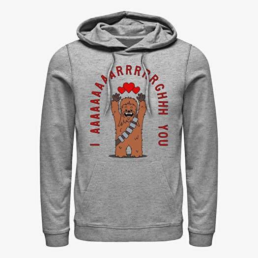 Bluza Merch Star Wars: Classic - Chewie Arrgghs You Unisex Hoodie Heather Grey