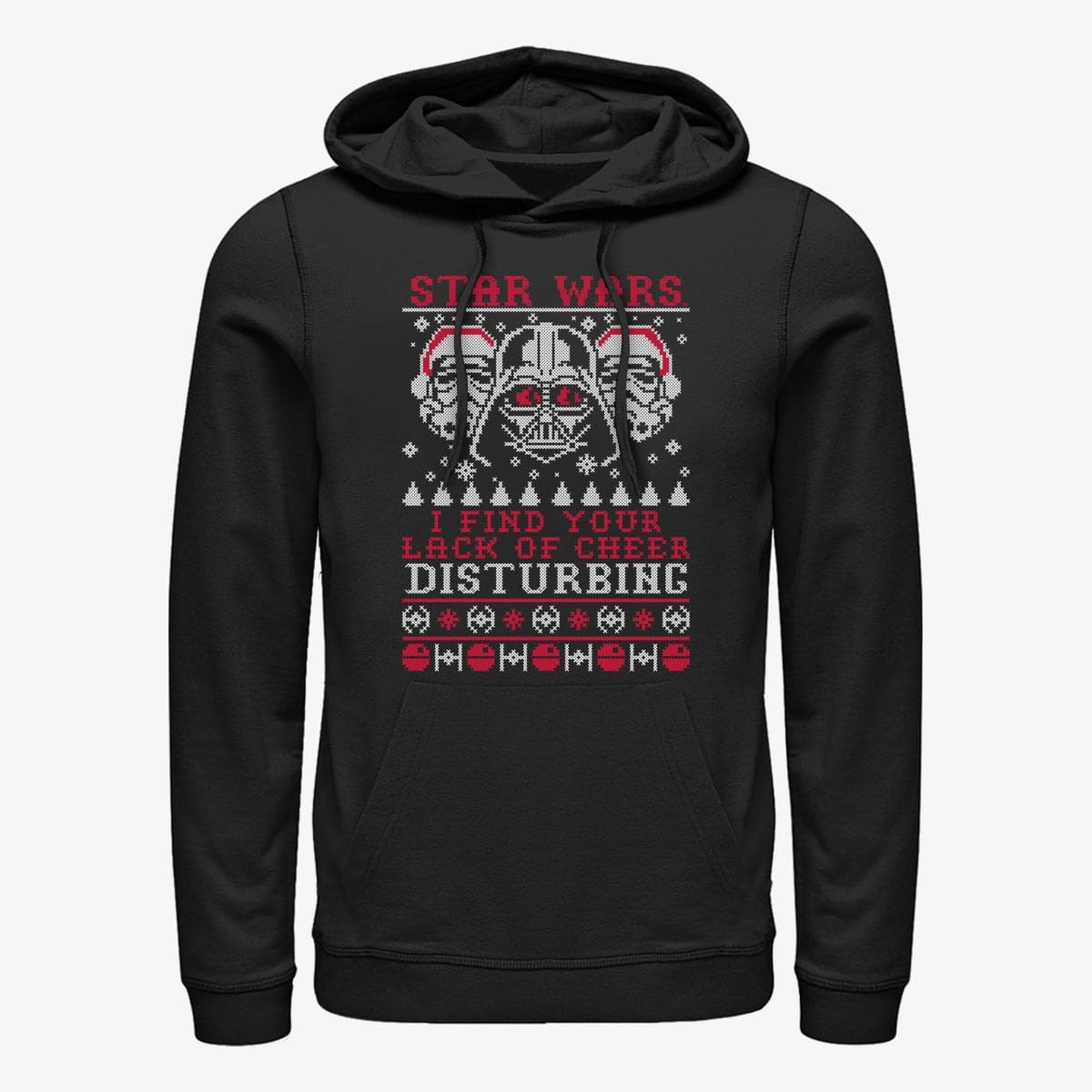 Суитчъри Merch Star Wars: Classic - Nostalgic Disturbance Unisex Hoodie Black
