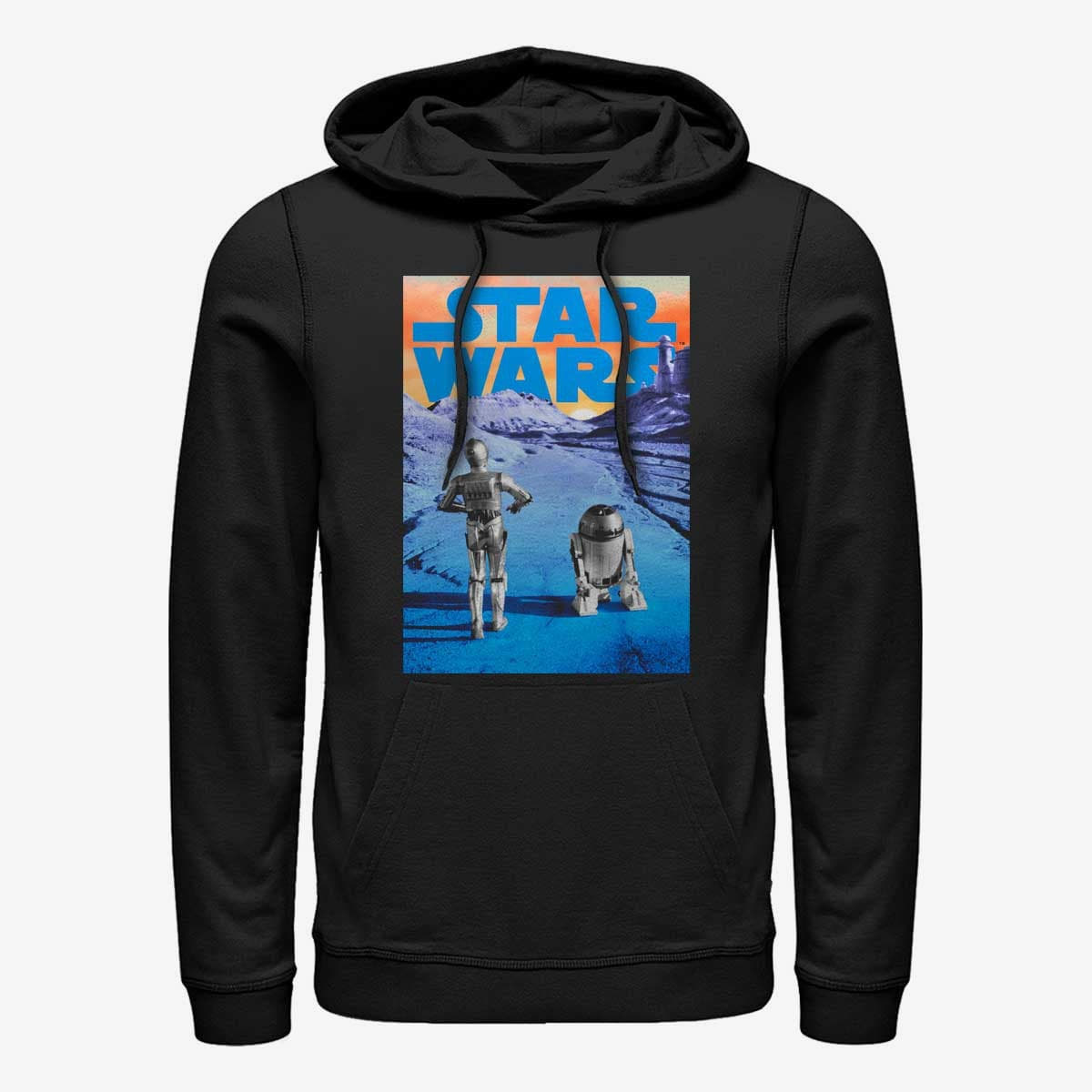 Dukserice Merch Star Wars - Sunday Stroll Unisex Hoodie Black