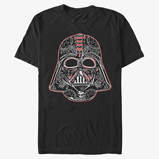 T-shirt Merch Star Wars: Classic - Sugar Skull Vader Unisex T-Shirt Black