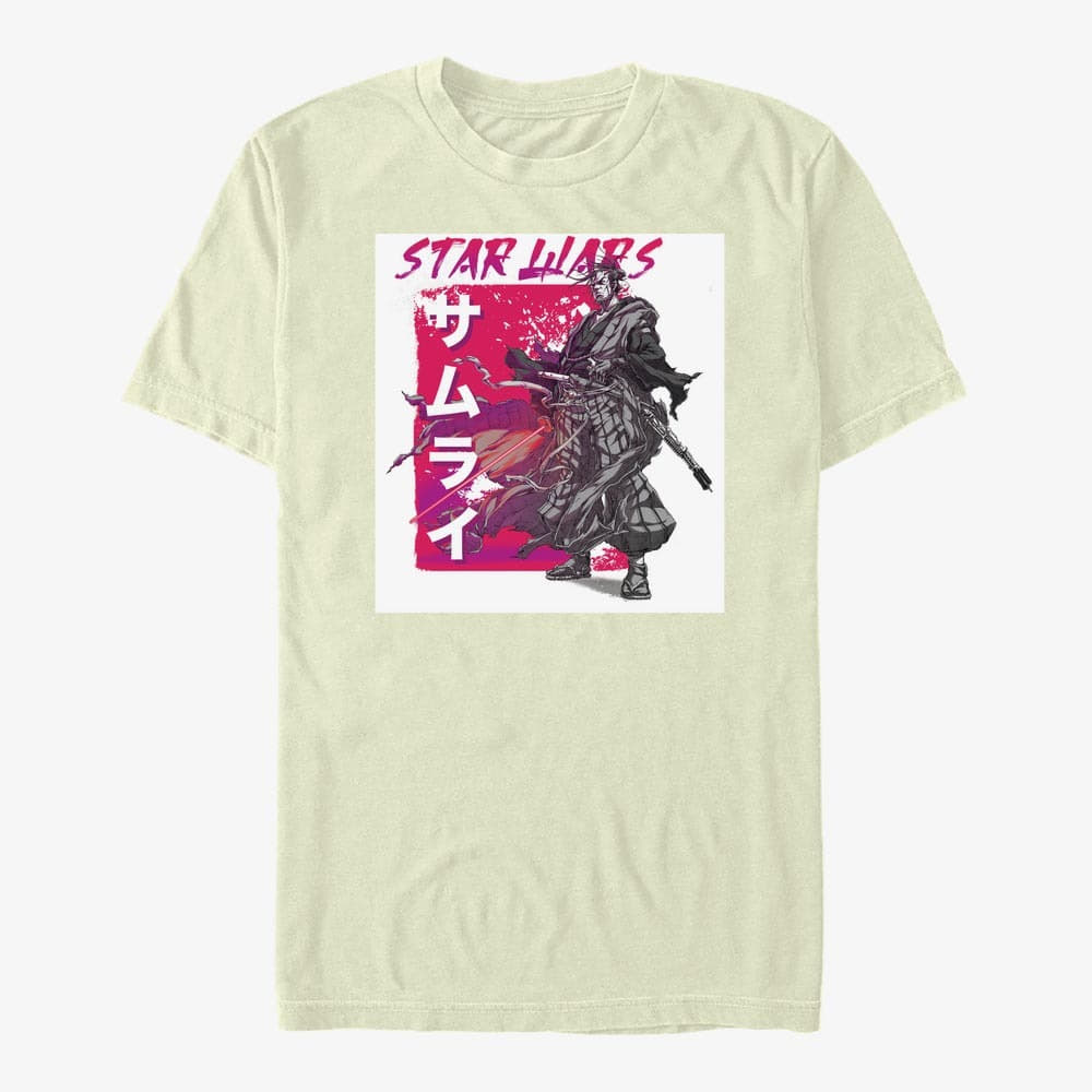 T-Shirts Merch Star Wars: Visions - SAMURAI Unisex T-Shirt Natural
