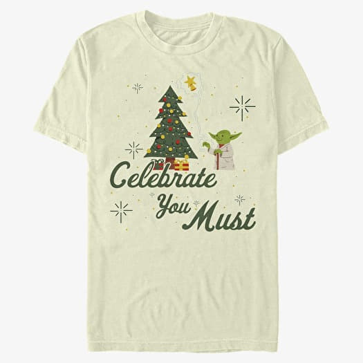 T-shirt Merch Star Wars: Classic - Celebrate You Must Unisex T-Shirt Natural