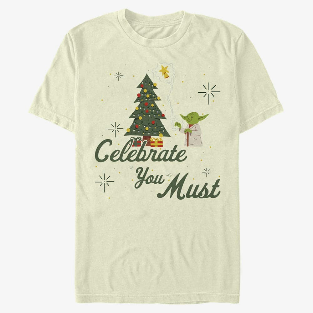 T-särgid Merch Star Wars: Classic - Celebrate You Must Unisex T-Shirt Natural
