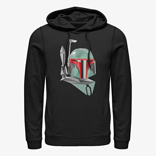 Džemperis Merch Star Wars: Classic - Boba Geometric Unisex Hoodie Black