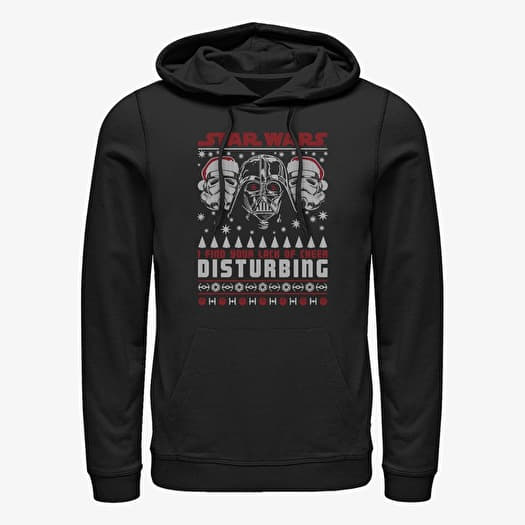 Sweat-shirt Merch Star Wars: Classic - Disturbing Sweater Unisex Hoodie Black