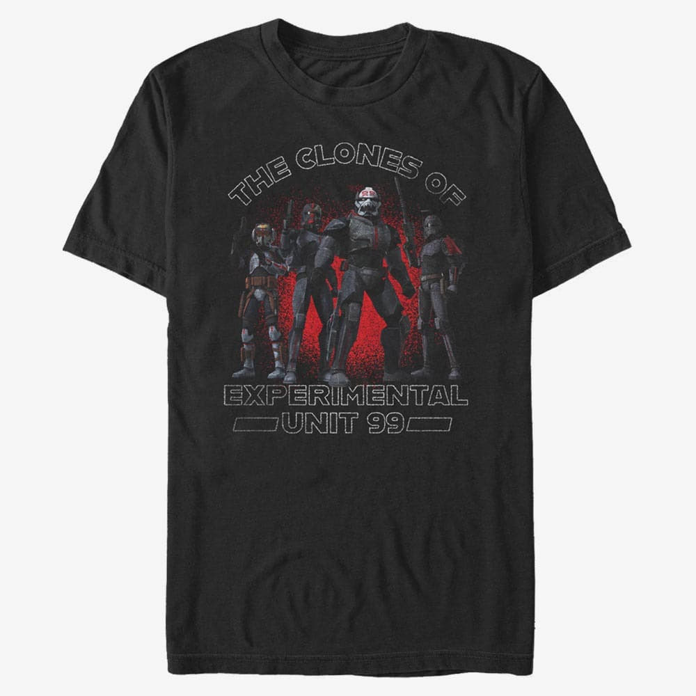T-shirts Merch Star Wars: The Bad Batch - Unit 99 Clones Unisex T-Shirt Black