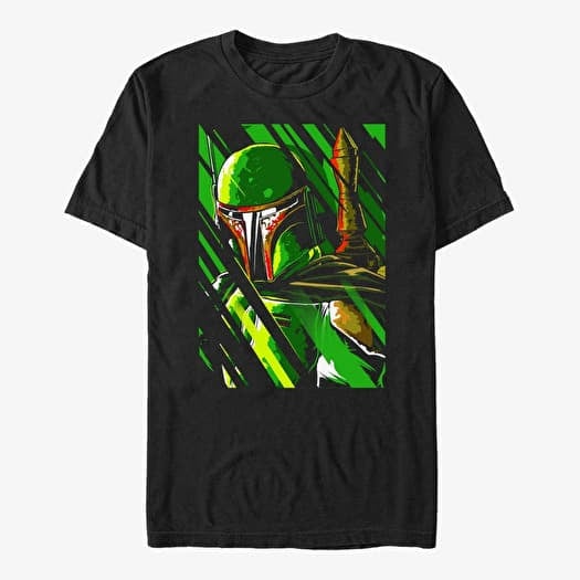 T-krekls Merch Star Wars: Classic - Boba Fett Unisex T-Shirt Black