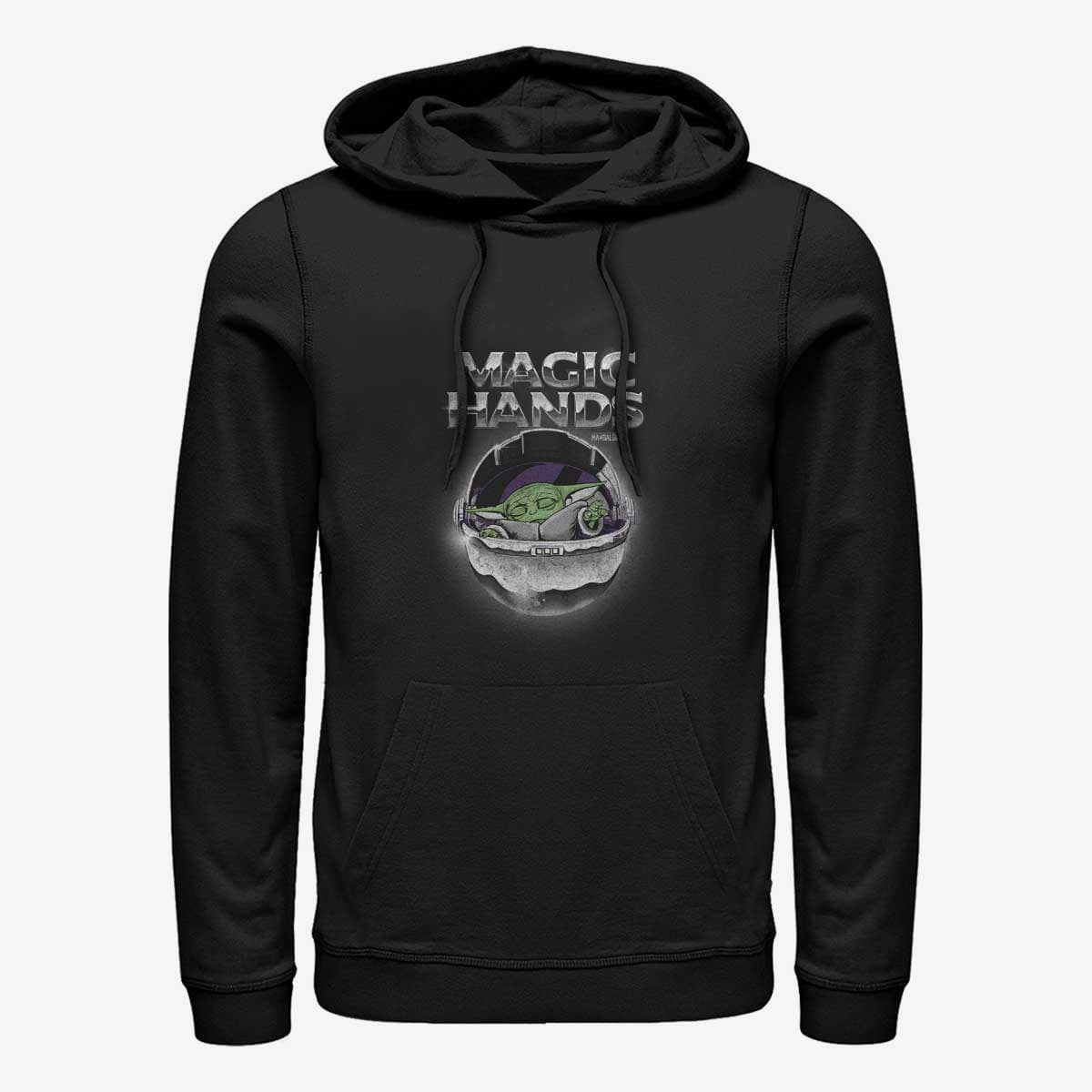 Толстовки та реглани Merch Star Wars: The Mandalorian - MAGIC CHROME Unisex Hoodie Black
