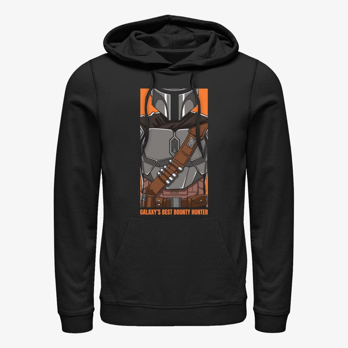 Hoodies Merch Star Wars: Mandalorian - Best Mandalorian Unisex Hoodie Black