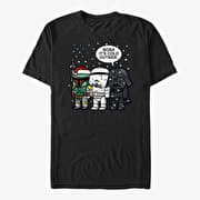 Merch Star Wars: Classic - Boba It's Cold Unisex T-Shirt Black