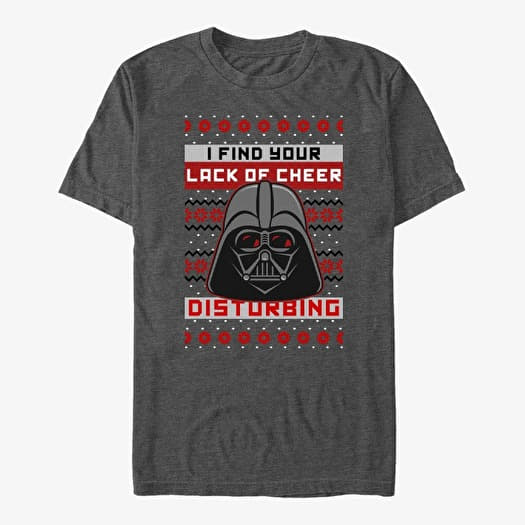 T-shirt Merch Star Wars: Classic - Vader Classics Two Unisex T-Shirt Dark Heather Grey
