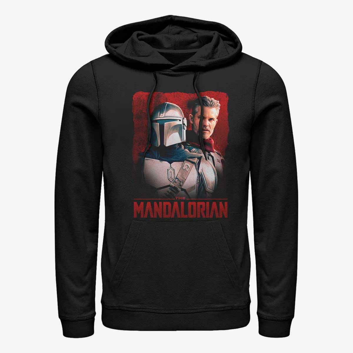 Толстовки та реглани Merch Star Wars: The Mandalorian - Mando and Cobb Unisex Hoodie Black