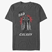 Merch Star Wars: Classic - Best Dad Unisex T-Shirt Dark Heather Grey