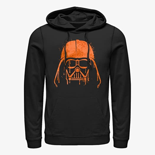 Merch Star Wars - Orange Vader Drip Unisex Hoodie Black