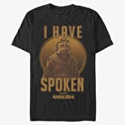 Merch Star Wars: The Mandalorian - Kuill Has Spoken Unisex T-Shirt Black