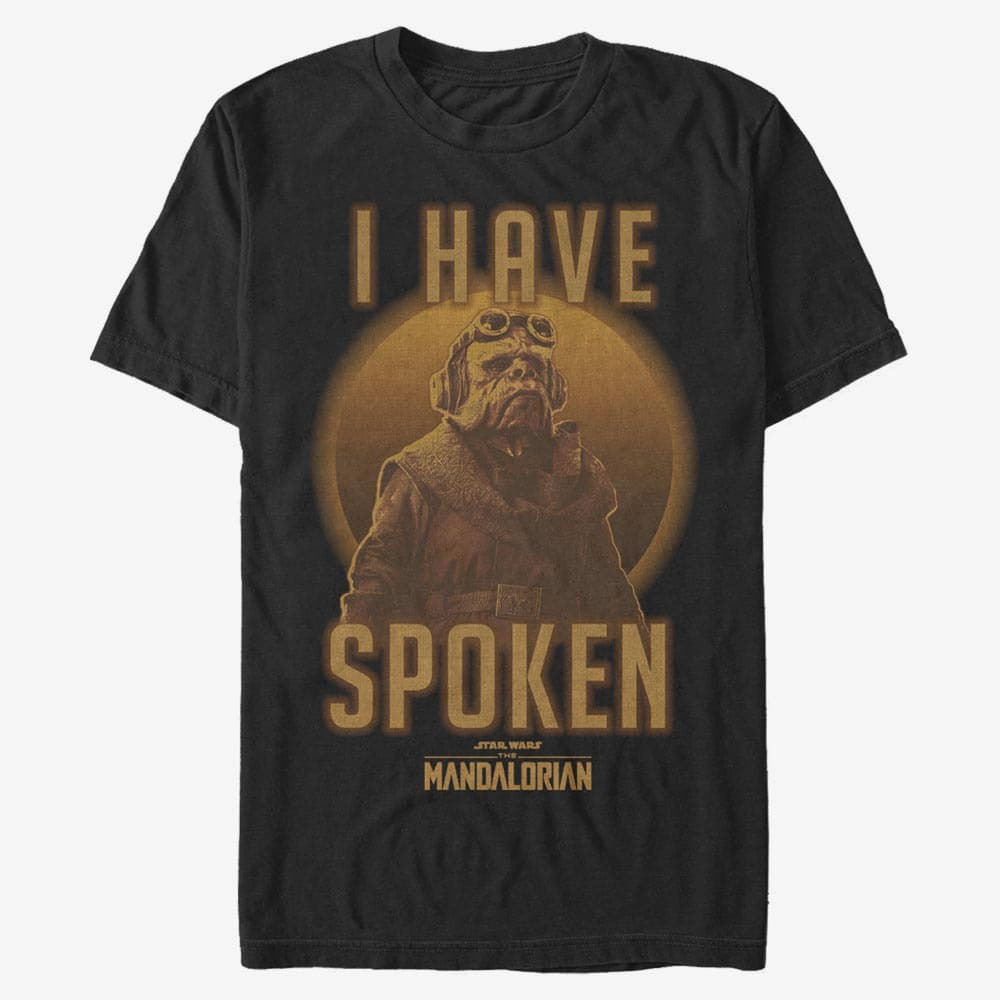 T-shirts Merch Star Wars: The Mandalorian - Kuill Has Spoken Unisex T-Shirt Black