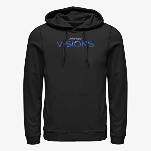 Felpa Merch Star Wars: Visions - Blue STVision Logo Unisex Hoodie Black