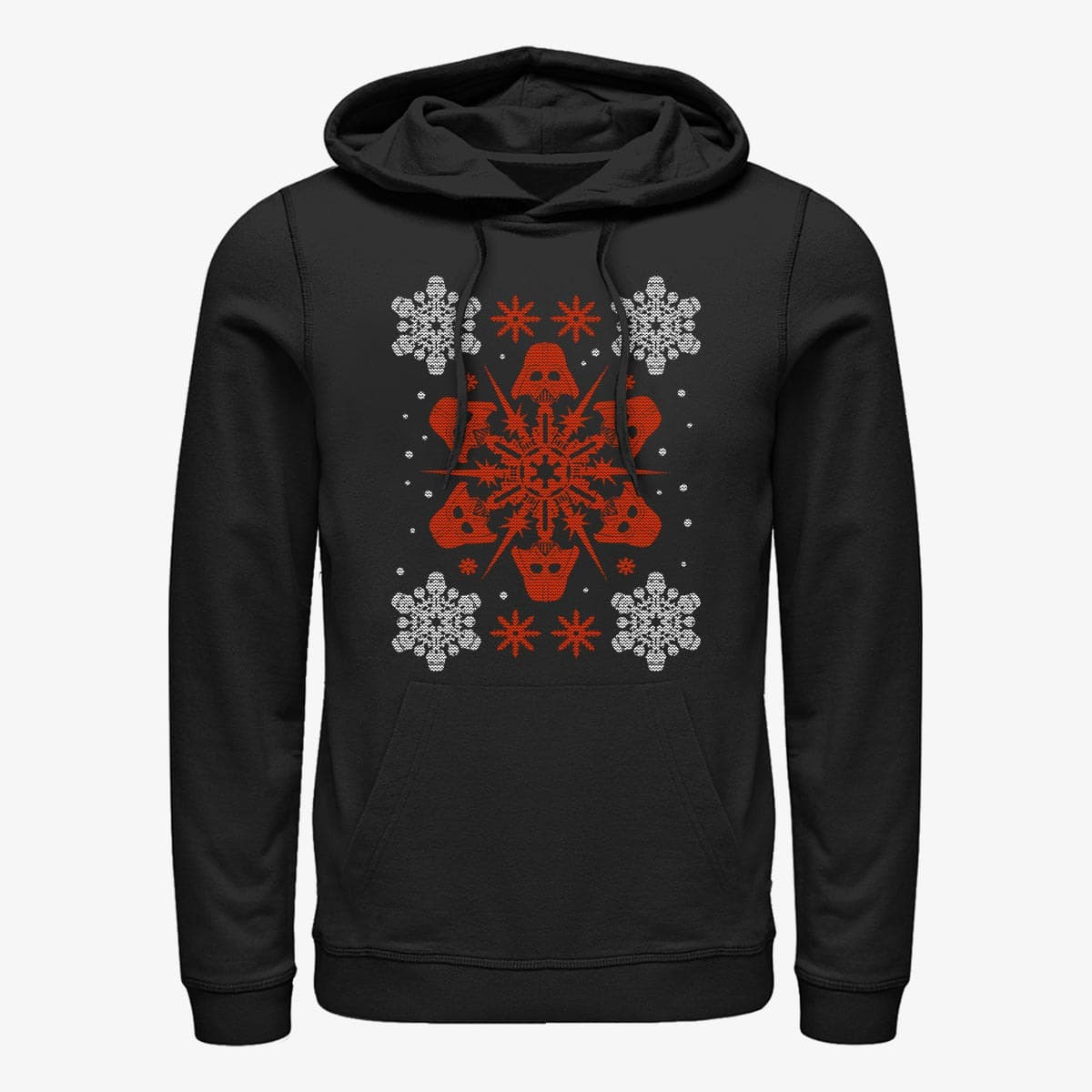 Суитчъри Merch Star Wars - Vader Holiday Unisex Hoodie Black