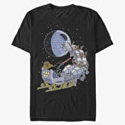 Merch Star Wars: Classic - Vader Sleigh Unisex T-Shirt Black