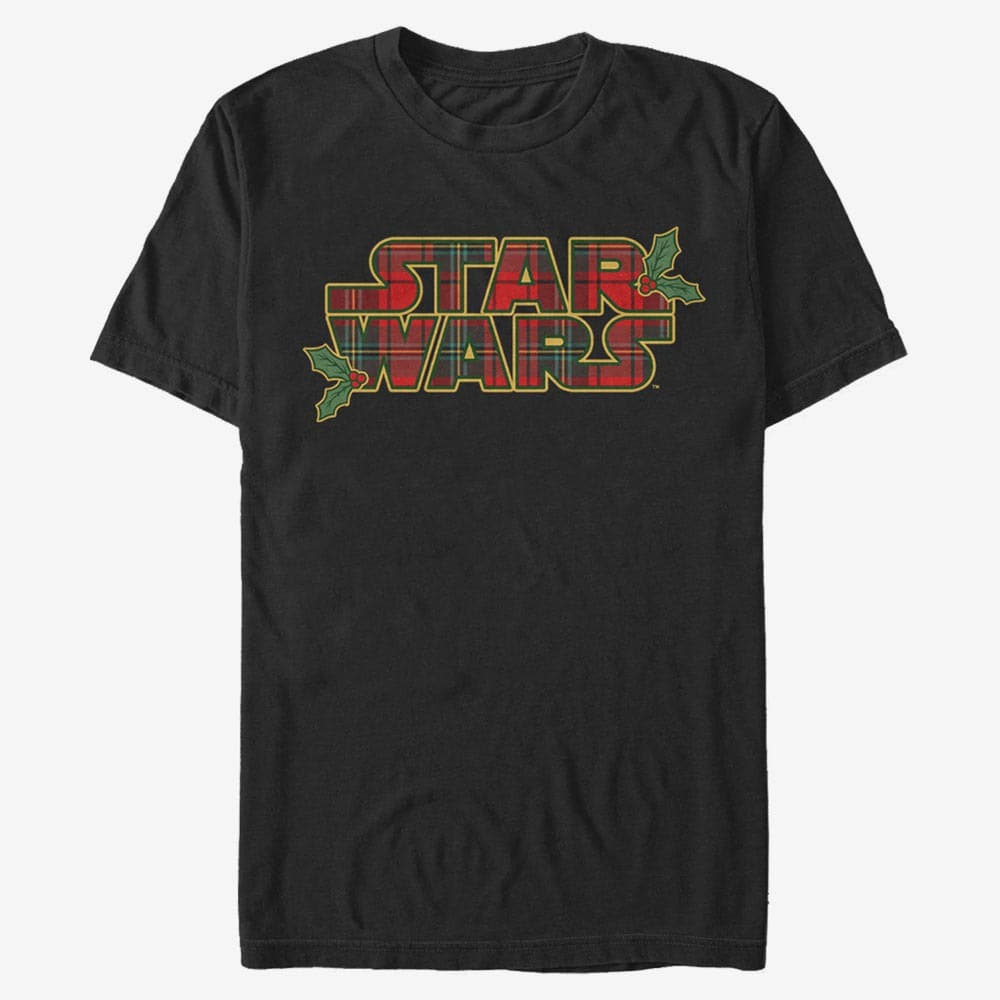 Футболки Merch Star Wars: Classic - Tartan Logo Unisex T-Shirt Black