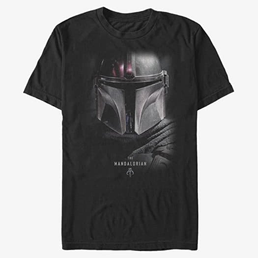 T-shirt Merch Star Wars: Mandalorian - Hero Shot Unisex T-Shirt Black