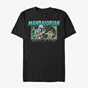 Merch Star Wars: The Mandalorian - Ball Chase Unisex T-Shirt Black