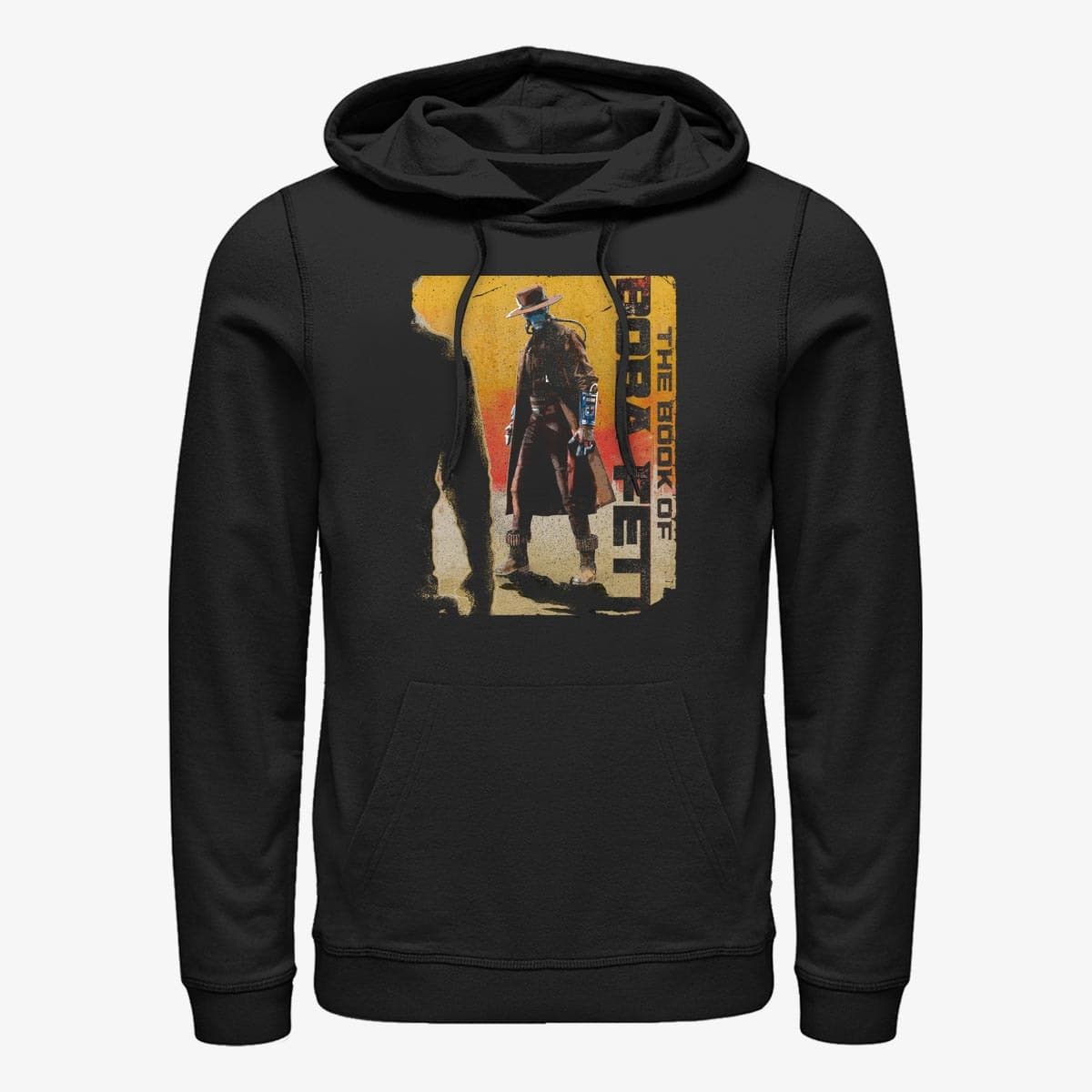 Sweatshirts Merch Star Wars The Book of Boba Fett - Takeover Time Unisex Hoodie Black