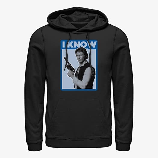 Sweatshirt Merch Star Wars - Han Love Unisex Hoodie Black