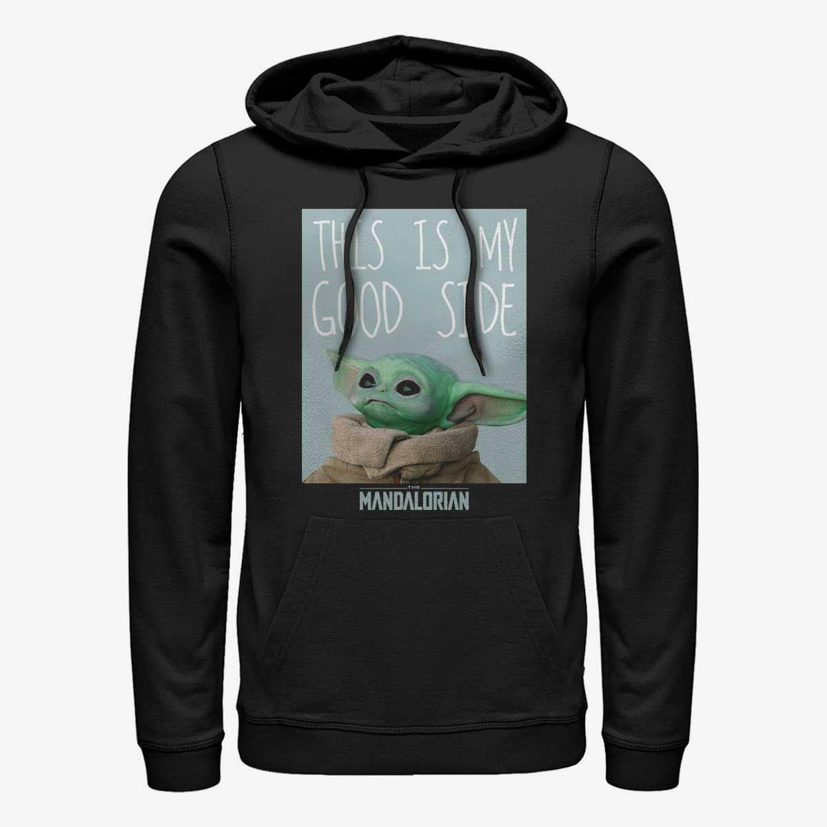 Суитчъри Merch Star Wars: The Mandalorian - Good Side Unisex Hoodie Black