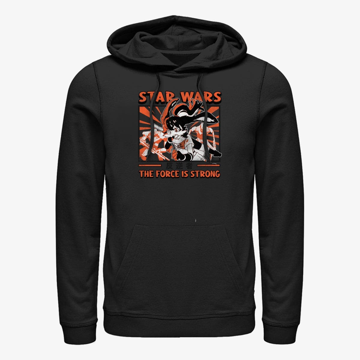 Sweaters Merch Star Wars: Visions - Strong Force Characters Unisex Hoodie Black