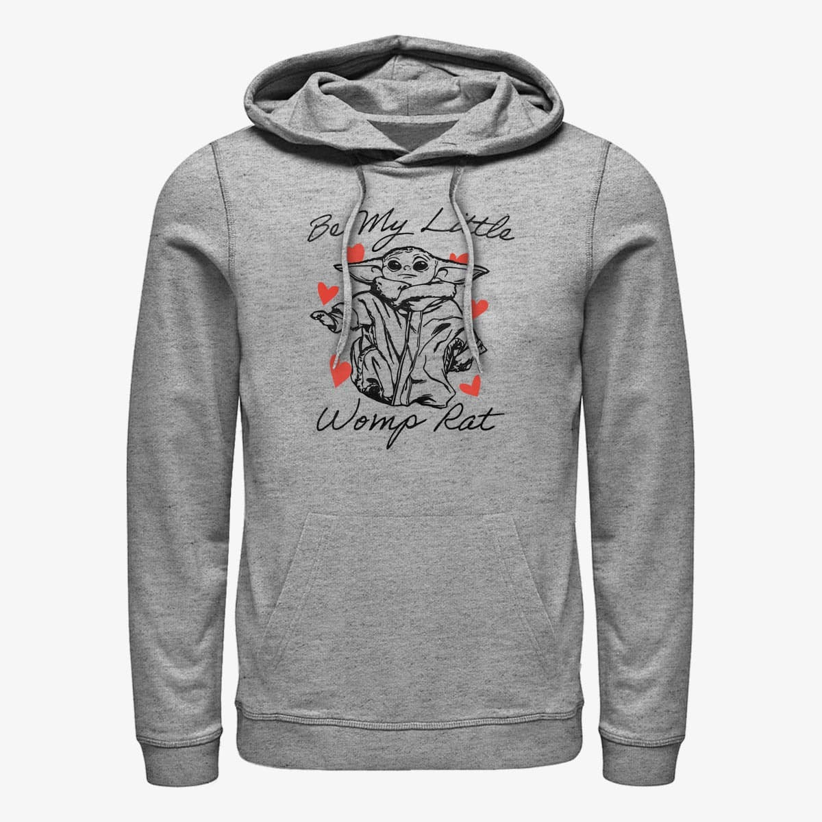 Hoodies and sweatshirts  Merch Star Wars: The Mandalorian - Be My Womp Rat Unisex Hoodie Heather Grey