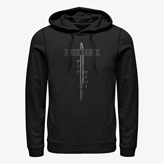Sweatshirt Merch Star Wars: The Mandalorian - Dark Saber Unisex Hoodie Black