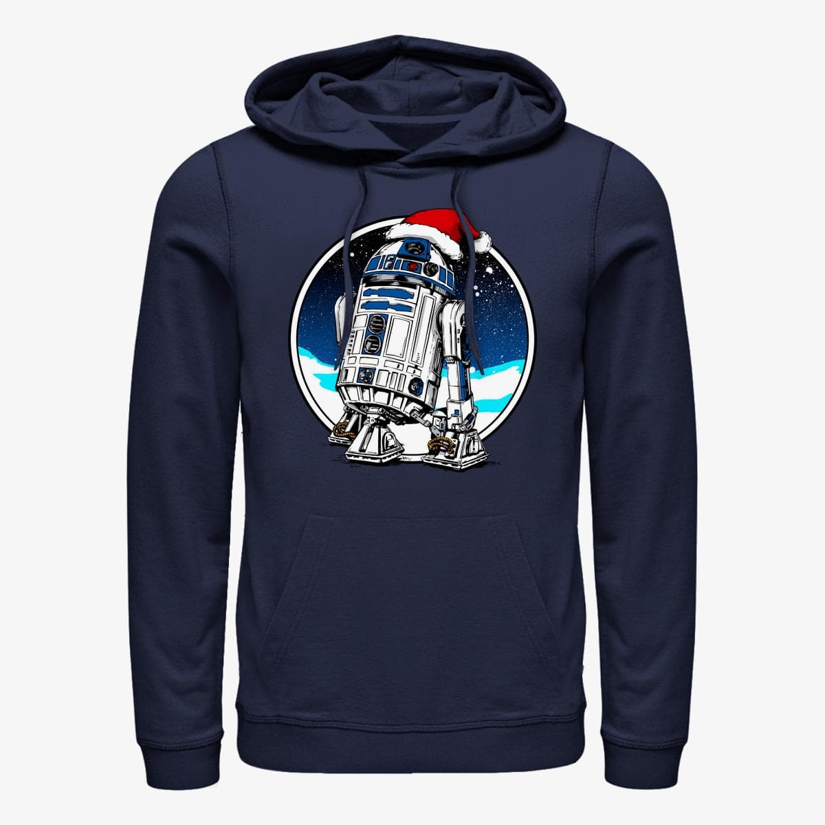 Sweatshirts Merch Star Wars: Classic - Holiday D2 Unisex Hoodie Navy Blue