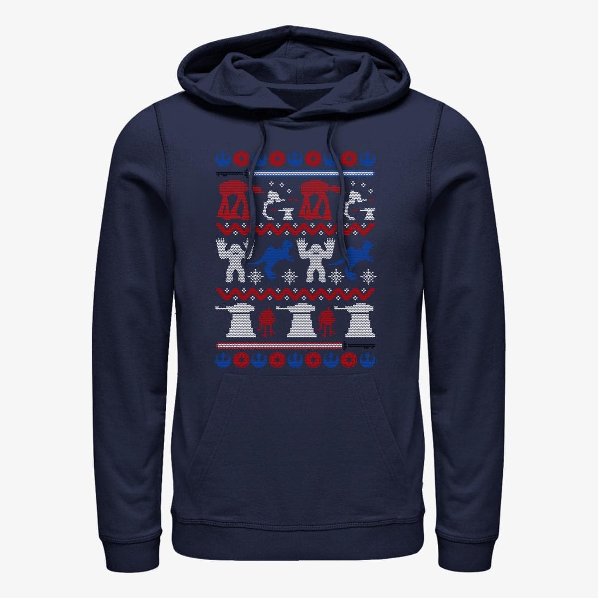 Суитчъри Merch Star Wars: Classic - Hoth Sweater Unisex Hoodie Navy Blue