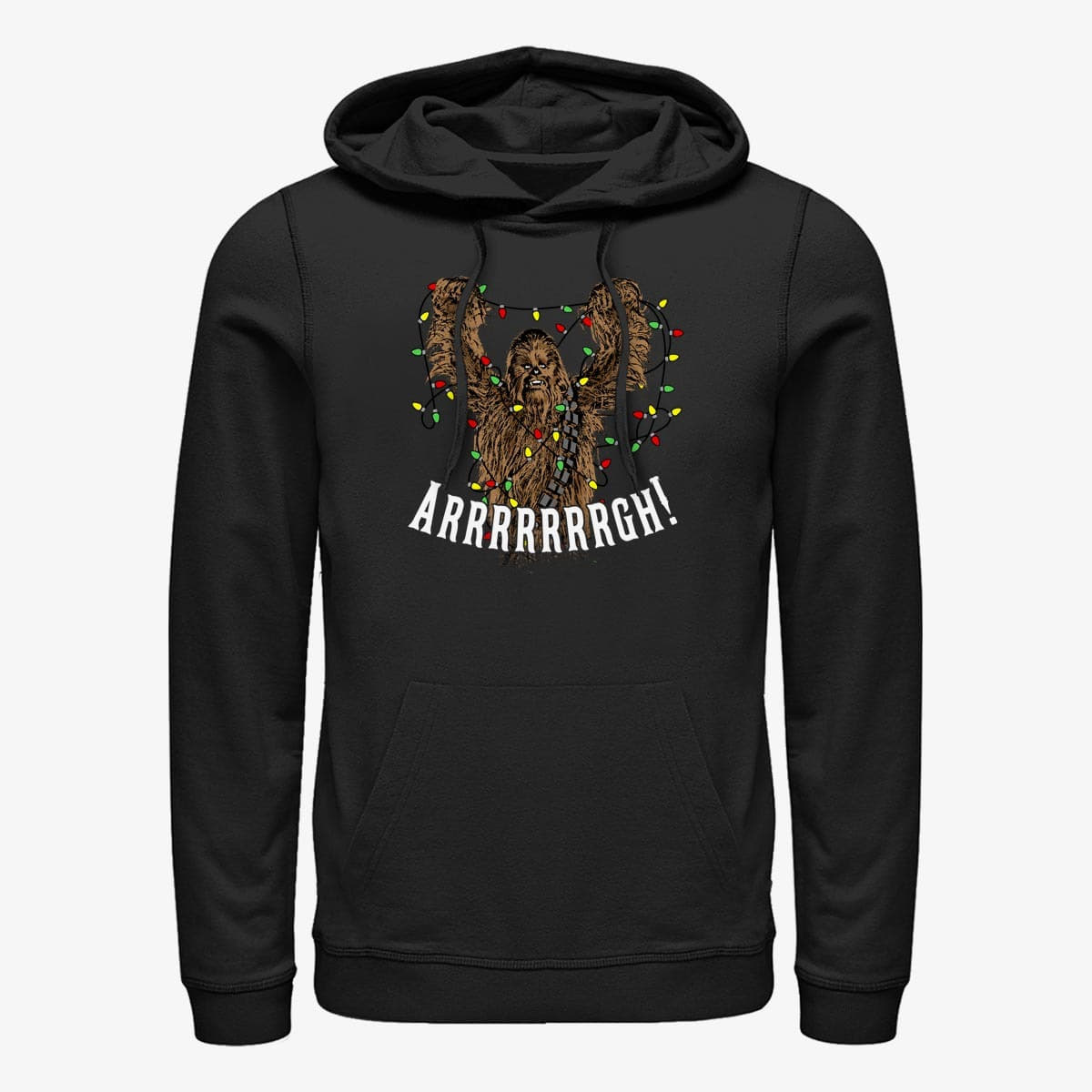 Dukserice Merch Star Wars: Classic - Wookie Tree Unisex Hoodie Black