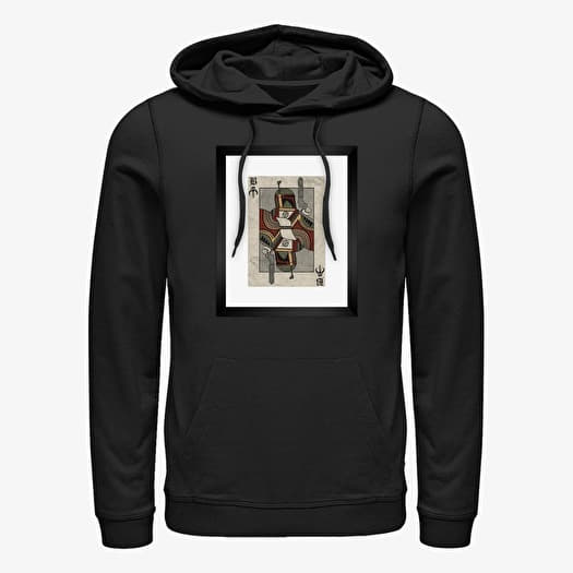 Mikina Merch Star Wars: Classic - Boba Card Unisex Hoodie Black