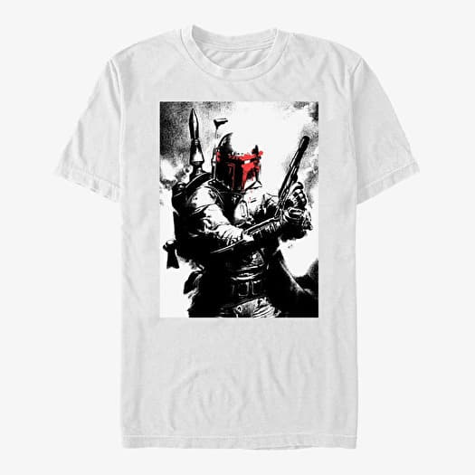 T-shirt Merch Star Wars: Classic - Boba So Fett Unisex T-Shirt White