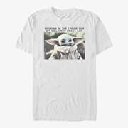 Merch Star Wars: The Mandalorian - Millionth Snack Unisex T-Shirt White