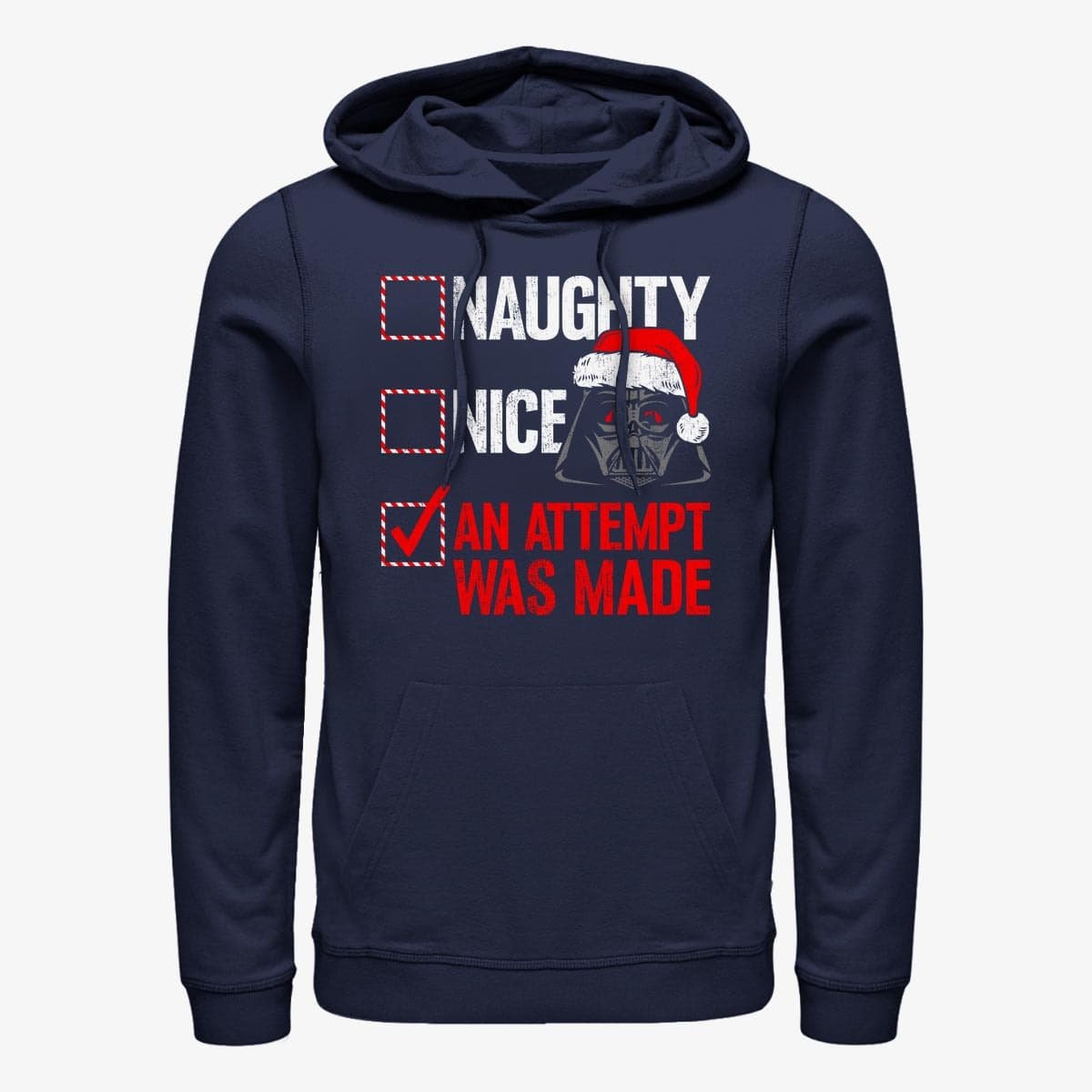 Felpe Merch Star Wars: Classic - Attempt Was Made Unisex Hoodie Navy Blue
