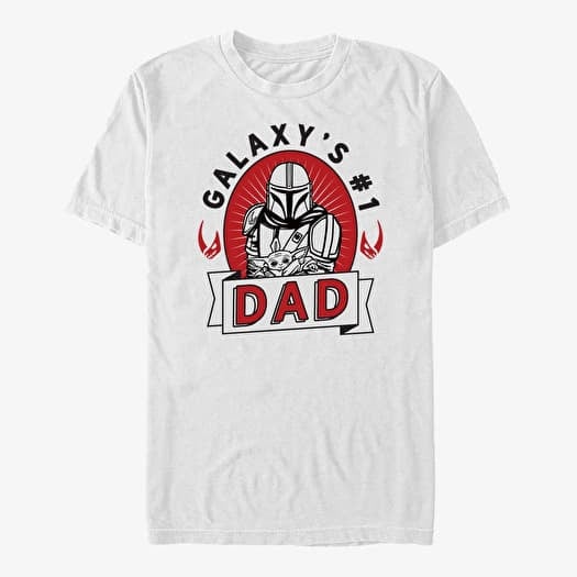 T-shirt Merch Star Wars: The Mandalorian - Mando Tattoo Unisex T-Shirt White